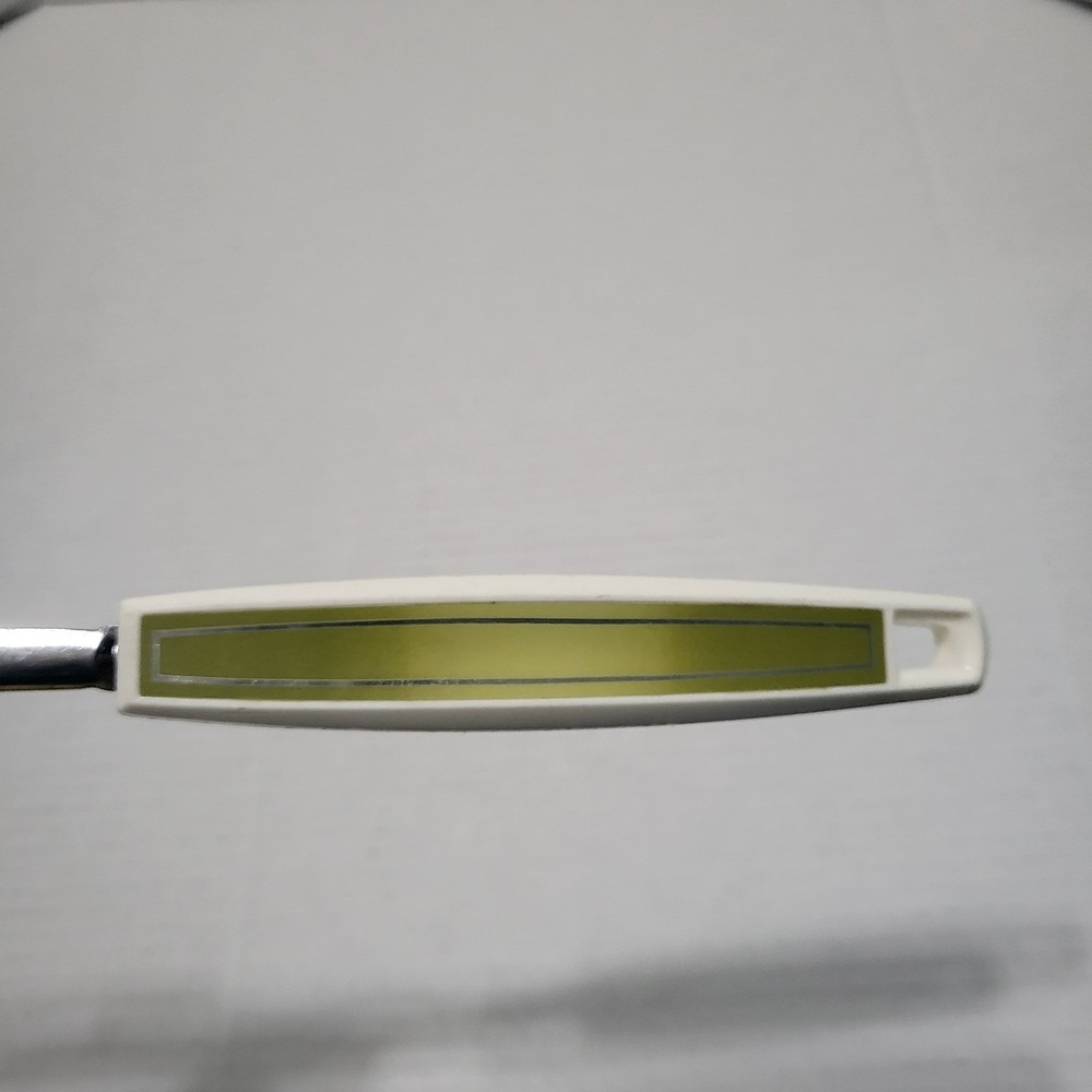 Vintage Ekco Meat Fork White Green Plastic Handle Kitchen Utensil - Picture 5 of 7